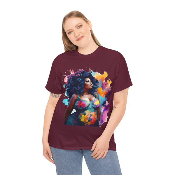 Empress Plus Size Women Heavy Cotton Tee