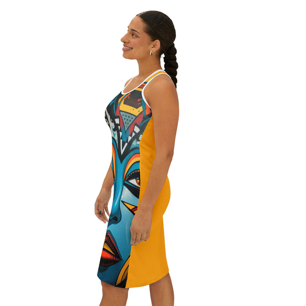 Face Art Women's Racerback Dress