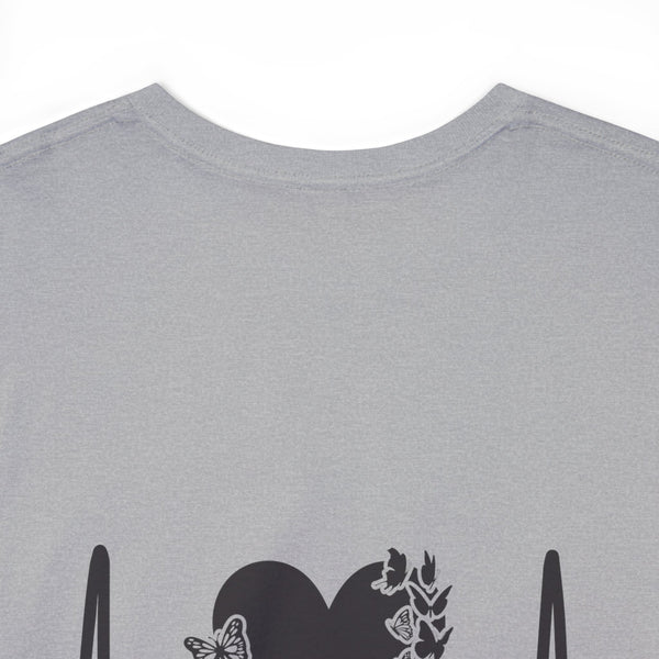 "Boobs the proof that Men Can Focus On Two Things at Once" Plus Size Women Heavy Cotton Tee
