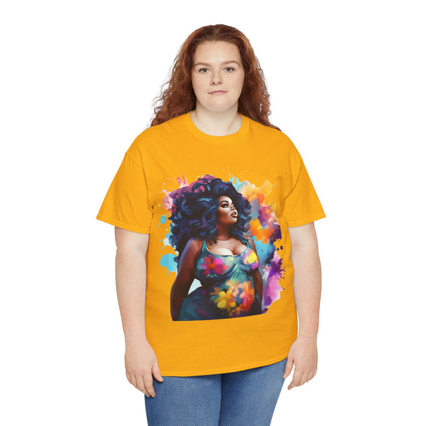 Empress Plus Size Women Heavy Cotton Tee