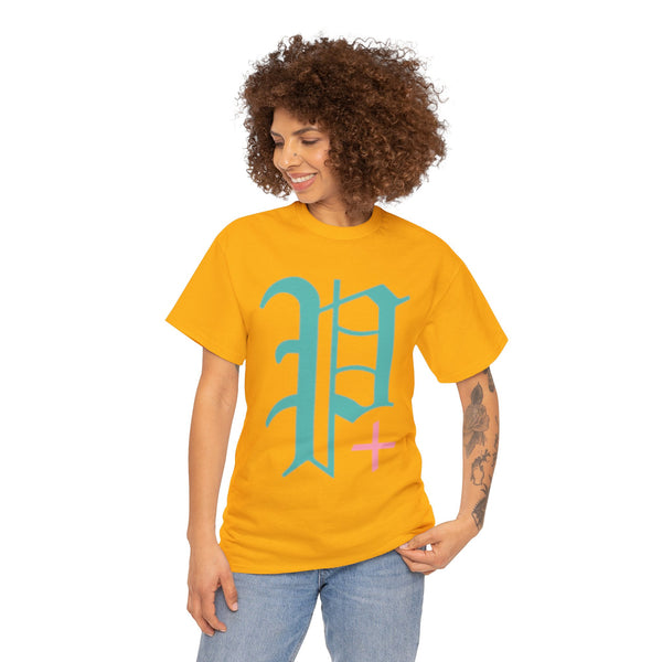"Plus All Over" Plus Size Women Heavy Cotton Tee T-shirt