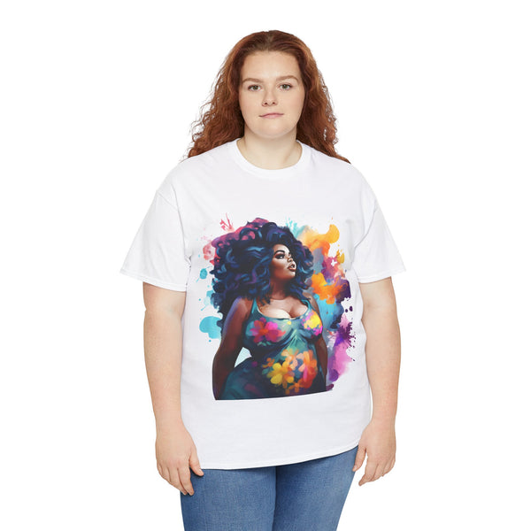 Empress Plus Size Women Heavy Cotton Tee