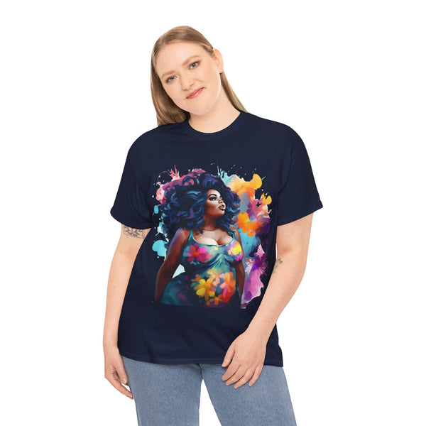 Empress Plus Size Women Heavy Cotton Tee