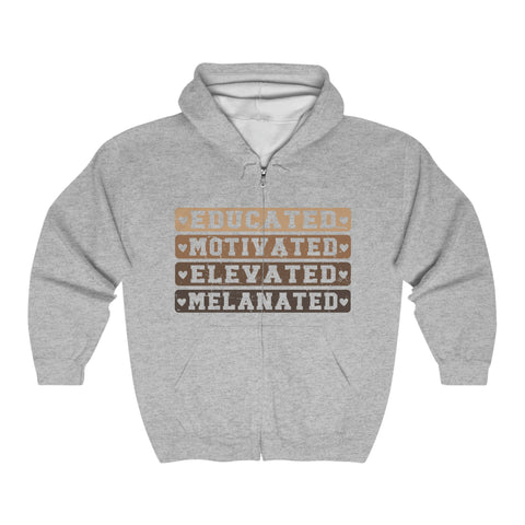 Motivate Unisex Heavy Blend™ Full Zip Hooded Sweatshirt
