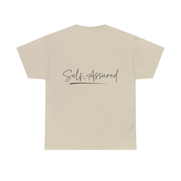 "Unbothered By Opinions" Plus Size Women Heavy Cotton Tee