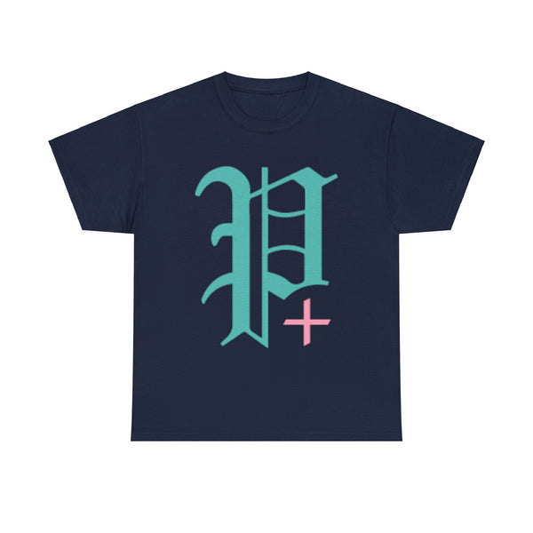 "Plus All Over" Plus Size Women Heavy Cotton Tee T-shirt