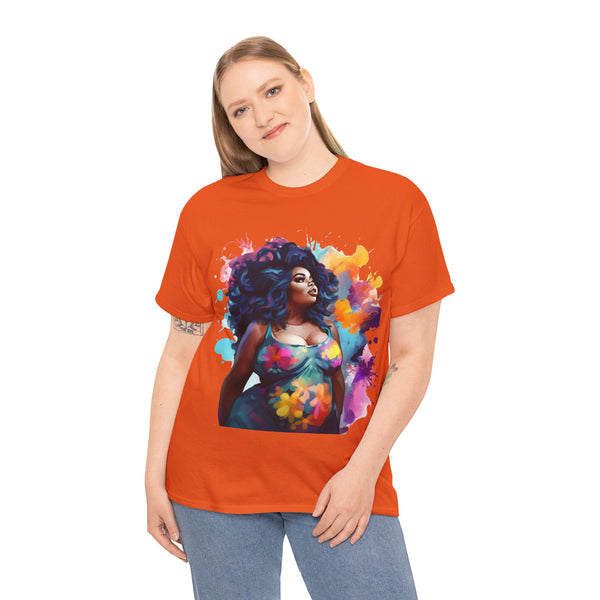 Empress Plus Size Women Heavy Cotton Tee