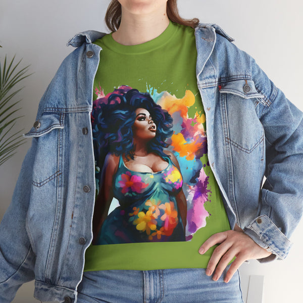 Empress Plus Size Women Heavy Cotton Tee