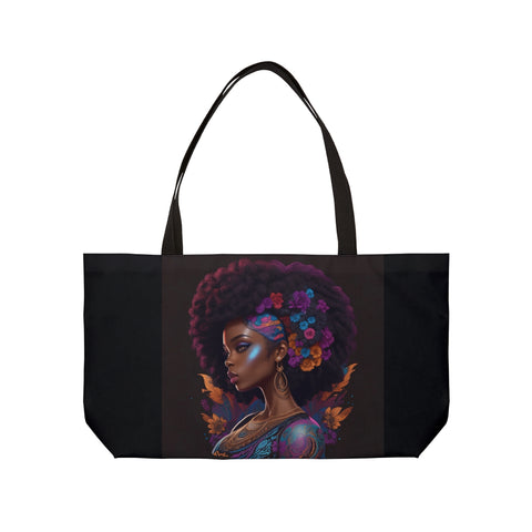 African Woman Weekender Tote Bag