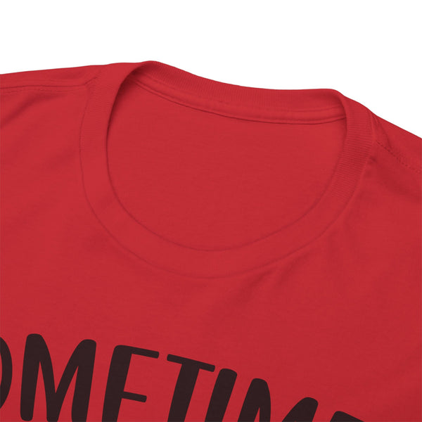 "Sometimes I get Road Rage" Plus Size Women Heavy Cotton Tee