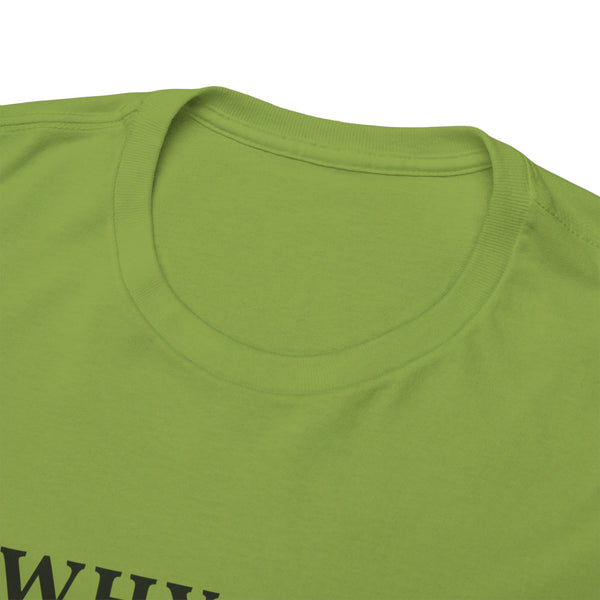 Why Big Girls Plus Size Women Heavy Cotton Tee