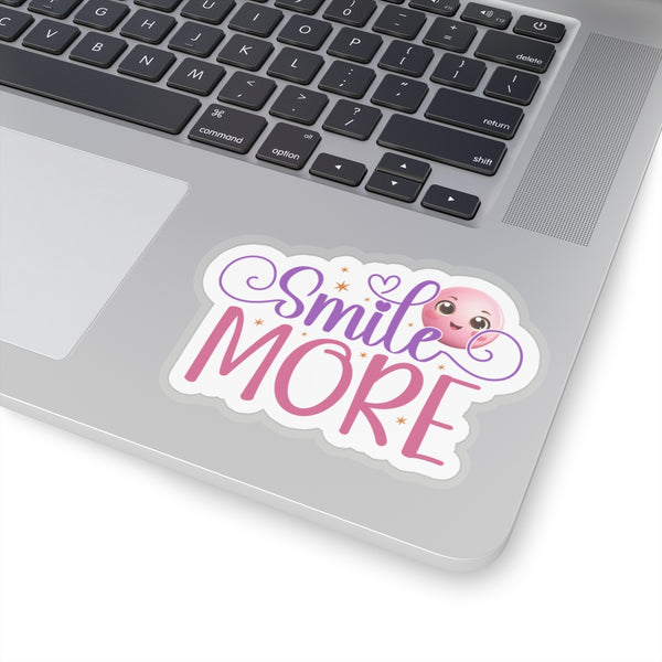 Smile More Kiss-Cut Stickers