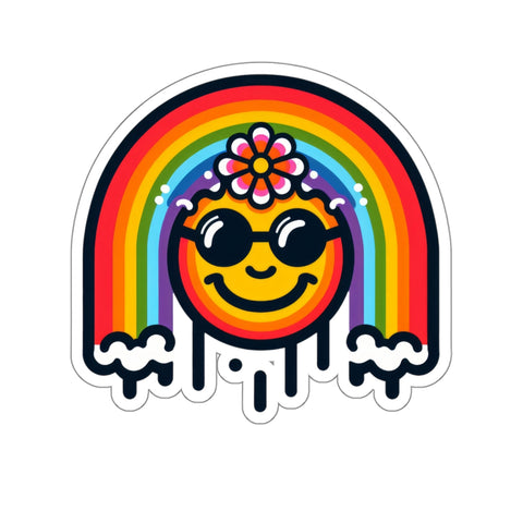 Rainbow Kiss-Cut Stickers