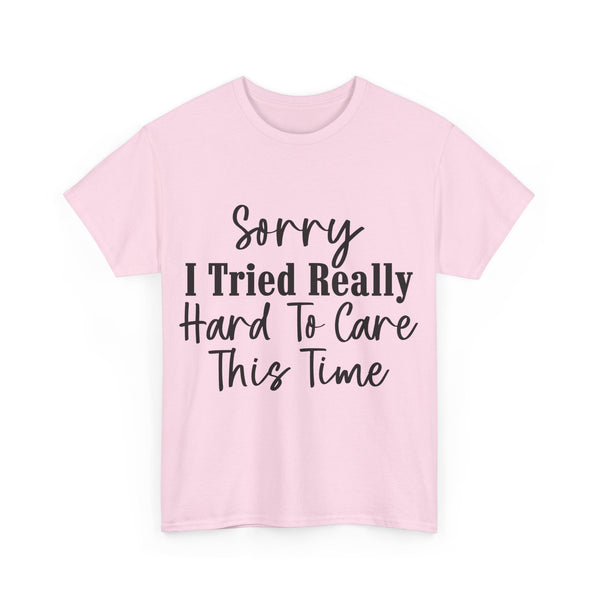 "Funny Saying" Plus Size Women Heavy Cotton Tee T-Shirt