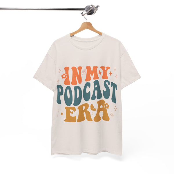 Im in my Podcast Era Plus Size Woman Heavy Cotton Tee