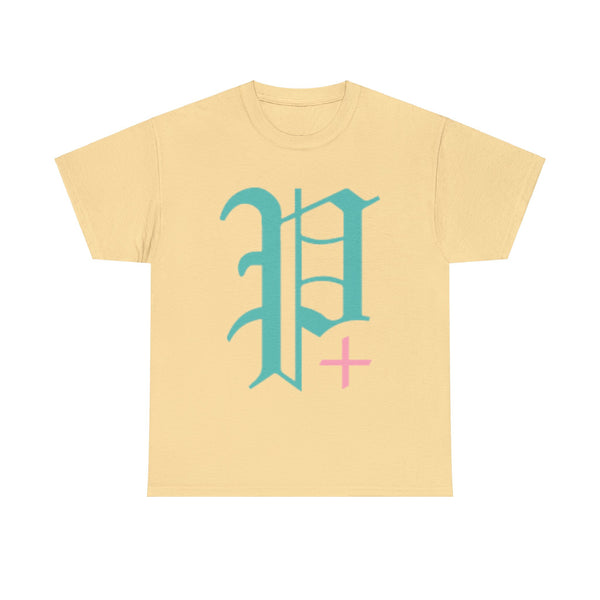 "Plus All Over" Plus Size Women Heavy Cotton Tee T-shirt