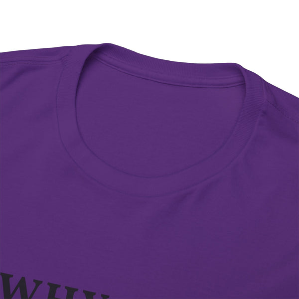 Why Big Girls Plus Size Women Heavy Cotton Tee