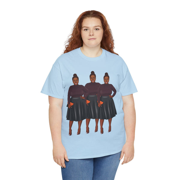 She is a Lady Plus Size Women Heavy Cotton Tee