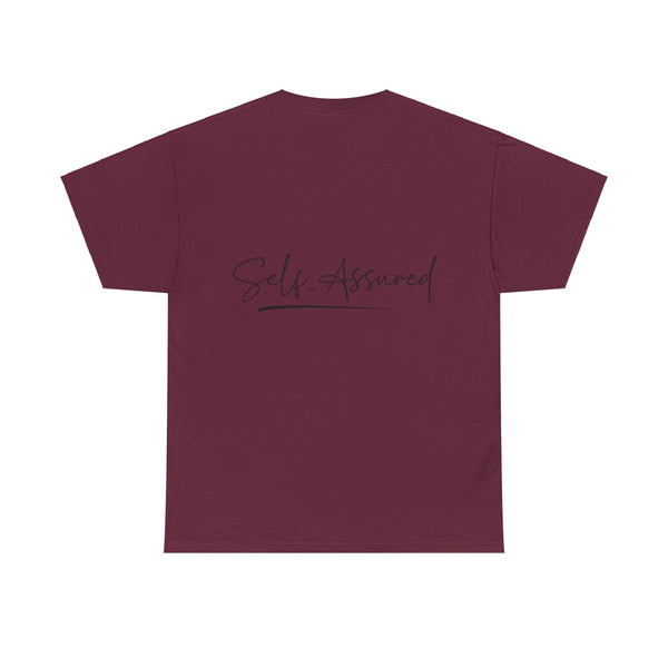 "Unbothered By Opinions" Plus Size Women Heavy Cotton Tee