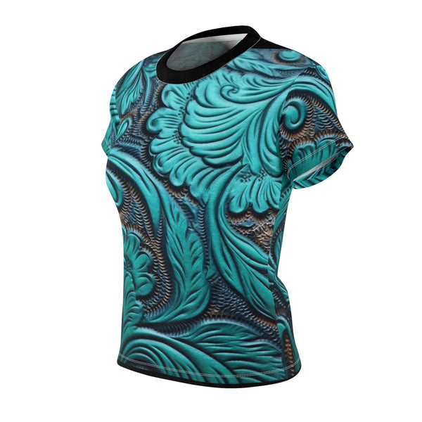 Teal Women's Cut & Sew Tee