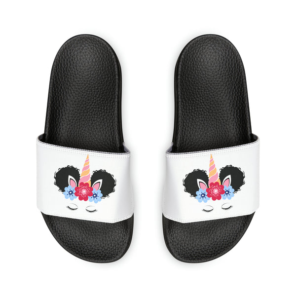 Your Eyes Only Women's PU Slide Sandals