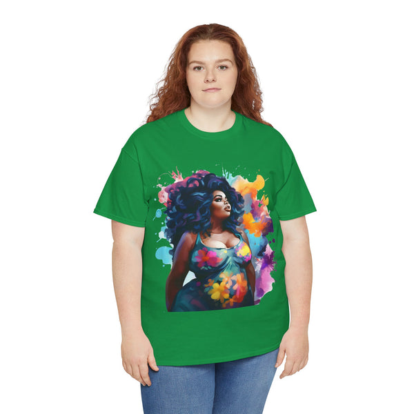 Empress Plus Size Women Heavy Cotton Tee