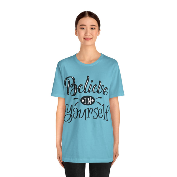 "Body Positivity" Quotes Plus Size Woman Jersey Short Sleeve Tee T-Shirt