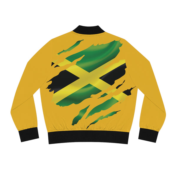 Jamaica "Jam Roc" Women's Bomber Jacket