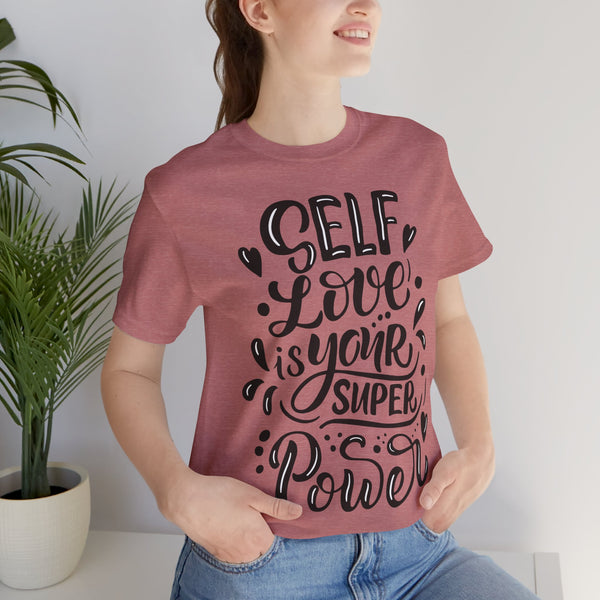 "Body Positivity" Quotes Plus Size Woman Jersey Short Sleeve Tee T-Shirt