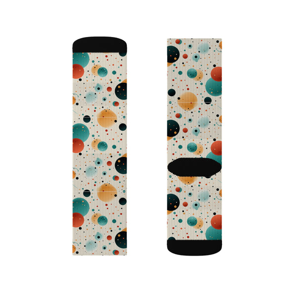 Dynamic 2.0 Polka Dots Sublimation Woman Socks