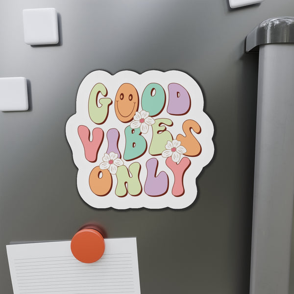 Good Vibes Only Die-Cut Magnets