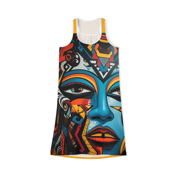 Face Art Women's Racerback Dress