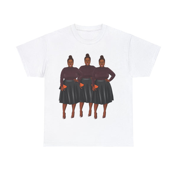 She is a Lady Plus Size Women Heavy Cotton Tee