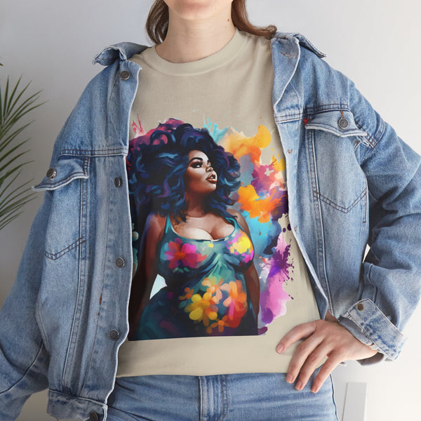 Empress Plus Size Women Heavy Cotton Tee