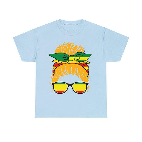 Bandana Irie Girl Woman Heavy Cotton Tee