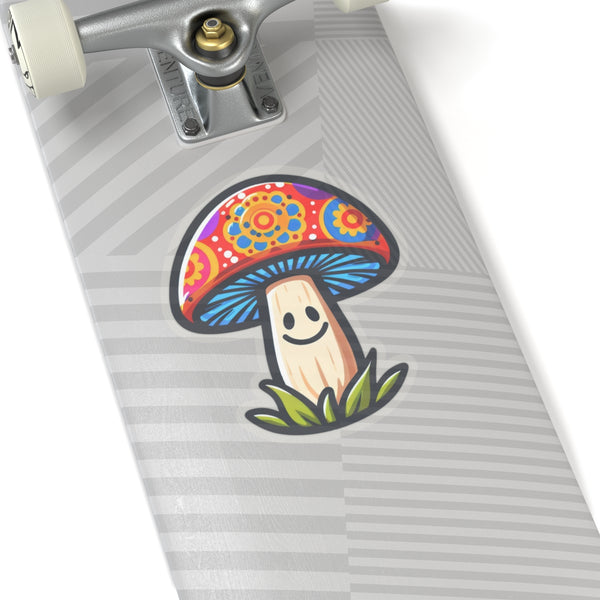 Hippie Mushroom Kiss-Cut Stickers