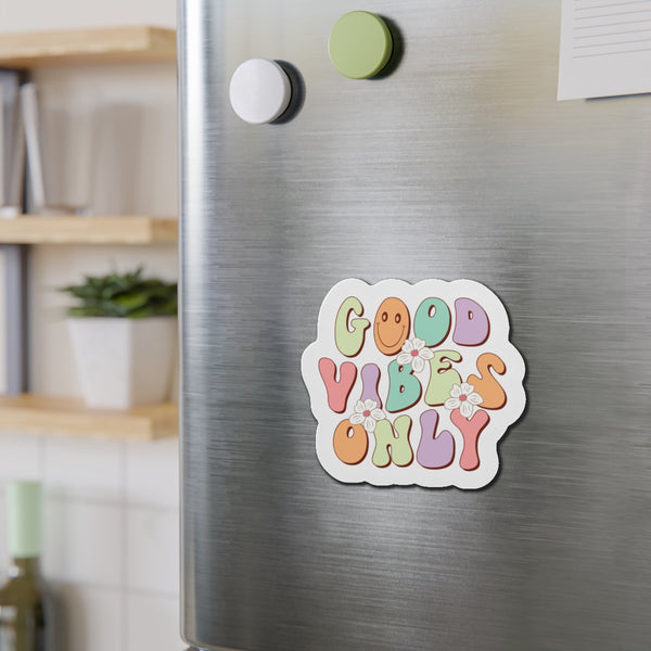 Good Vibes Only Die-Cut Magnets