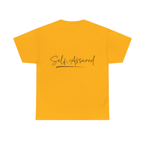 "Unbothered By Opinions" Plus Size Women Heavy Cotton Tee
