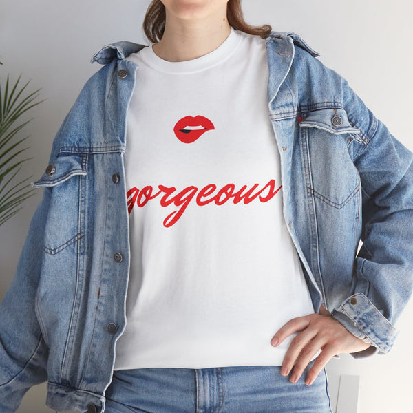 Certified Gorgeous Plus Size Women Heavy Cotton Tee