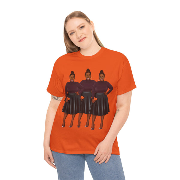 She is a Lady Plus Size Women Heavy Cotton Tee