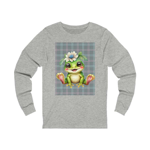 Mr. Frog Jersey Long Sleeve Tee