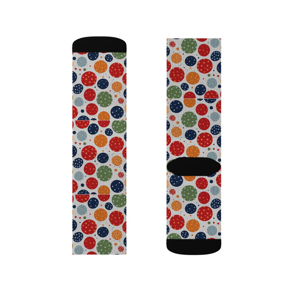 Polka Dots Sublimation Woman Socks
