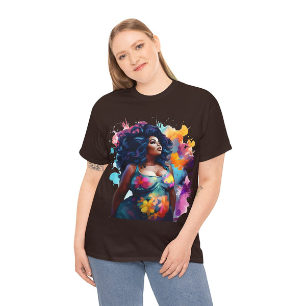 Empress Plus Size Women Heavy Cotton Tee