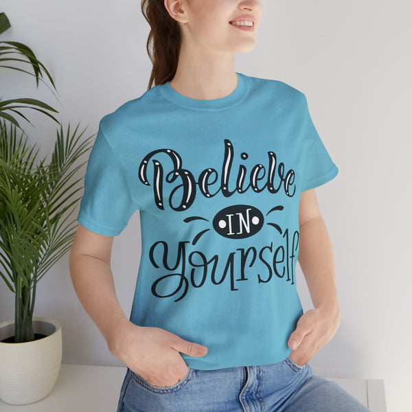 "Body Positivity" Quotes Plus Size Woman Jersey Short Sleeve Tee T-Shirt