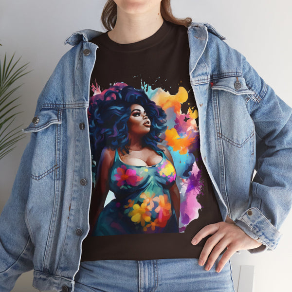 Empress Plus Size Women Heavy Cotton Tee