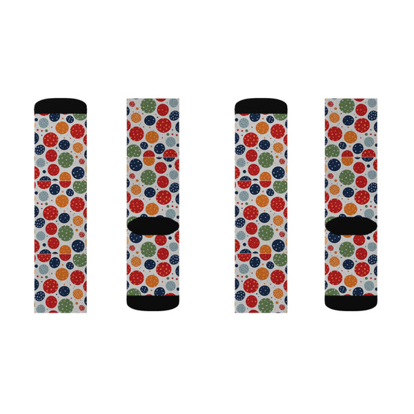 Polka Dots Sublimation Woman Socks