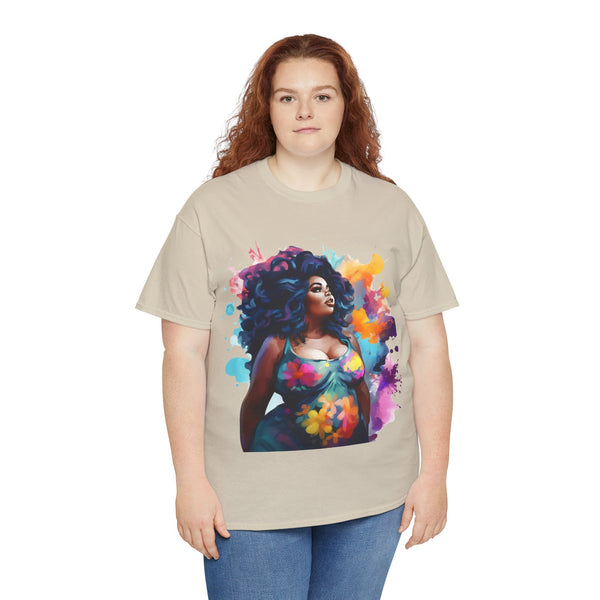Empress Plus Size Women Heavy Cotton Tee