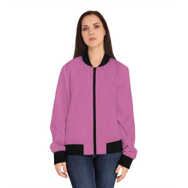 Pink Lips Women's Bomber Jacket