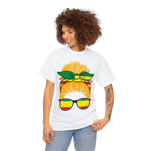 Bandana Irie Girl Woman Heavy Cotton Tee