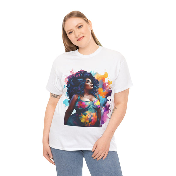 Empress Plus Size Women Heavy Cotton Tee
